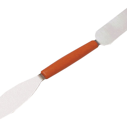 Stukkateureisen rostfreier Edelstahl, Kunststoffgriff rostfreier Edelstahl rot
