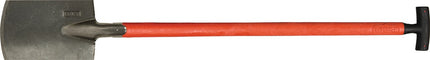 Gärtnerspaten POLET 3001 mit T-Griff, 280 x 180 mm, glasfaserverstärkter Polyamid-Stiel – 3350 g