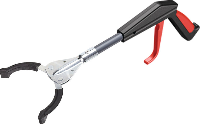 Abfallgreifer 450 mm mit Kunststoffgriff, Greiferöffnung 105 mm, 223 g – FLORA