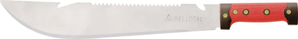 BELLOTA Machete 304 mm – Kohlenstoff- Chromstahl ergonomischer Griff inkl. Gürtelköcher – 300 g