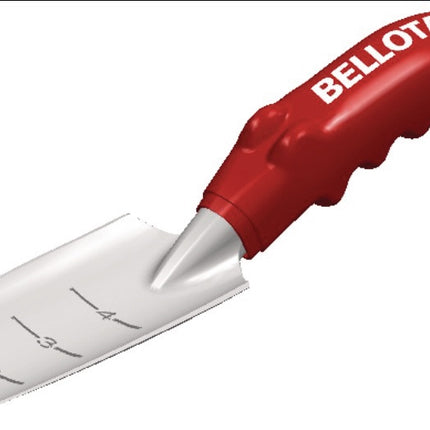 Blumenkelle 300 mm Länge, 55 mm Breite – schmales Pflanzgefäß aus Aluminium – BELLOTA