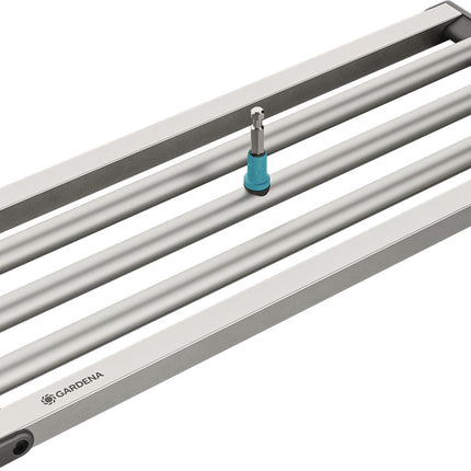 GARDENA Rasenrakel Arbeitsbreite 760 mm ohne Stiel (03569-20) – Abgerundete Innenplatten für leichtes Schieben