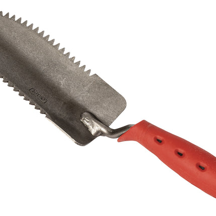 Pflanzkelle Multi-Garden 300 mm x 100 mm von POLET – Belgien geschmiedet, gezackten Seiten für einfaches Arbeiten
