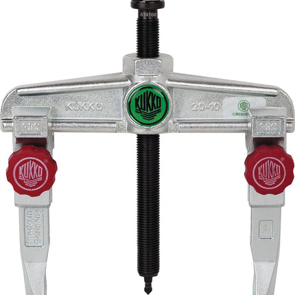 Abzieher 20-2+ zweiarmig, Schnellverstellung, Spannweite 160 mm, Zugkraft 6 t – KUKKO