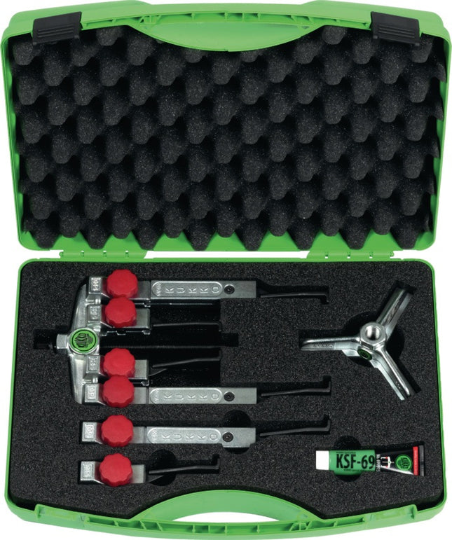 Abzieher-Satz KS-2030 8-teilig, Spannweite 90 mm, Spanntiefe 100-200 mm – KUKKO
