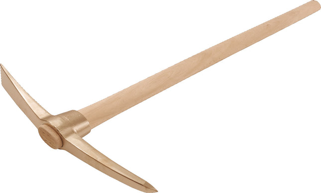 TOOLS Kreuzhacke 3,5 kg, 950 mm, funkenfrei, Aluminium-Mehrstoff-Bronze – ENDRES