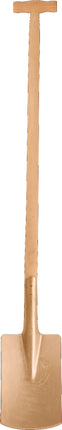 Spaten 260x170 mm mit T-Stiel funkenfrei ENDRES TOOLS – dank Aluminium-Mehrstoff-Bronze