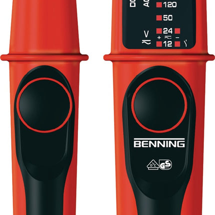 Benning DUSPOL® analog Spannungsprüfer 12–1000 V AC/DC, zweipolig, CAT IV 600 V / CAT III 1000 V