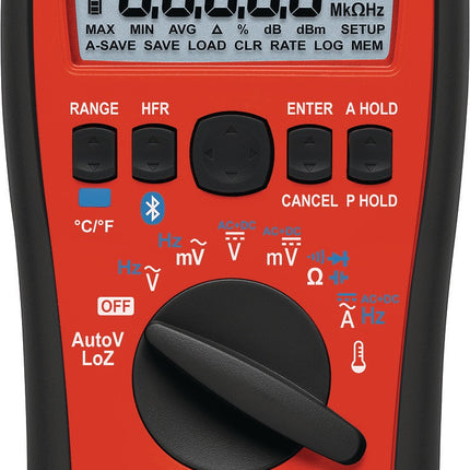 Benning Multimeter MM 12 – True RMS Digitalmultimeter mit Bluetooth, CAT IV 600 V