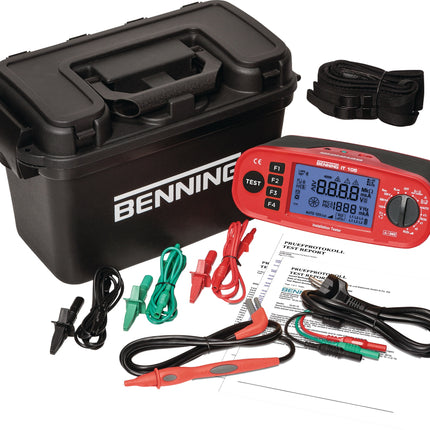 BENNING IT 105 Installationsprüfgerät zur Prüfung elektrischer Anlagen nach DIN VDE 0100-600
