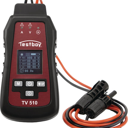 Testboy Solar Panel Tester TV 510 für Photovoltaik – Prüfung von Solarmodulen