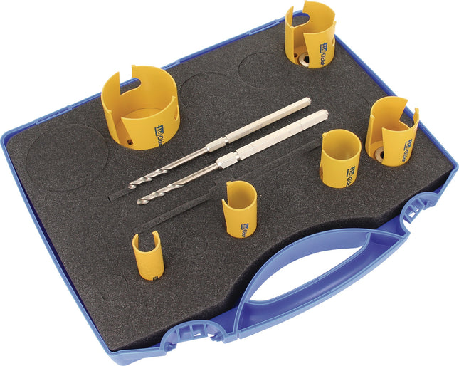 PROFIT Lochsägensatz Multi Purpose 8-tlg. 25–80 mm, Schnitttiefe 52 mm, HM-bestückt