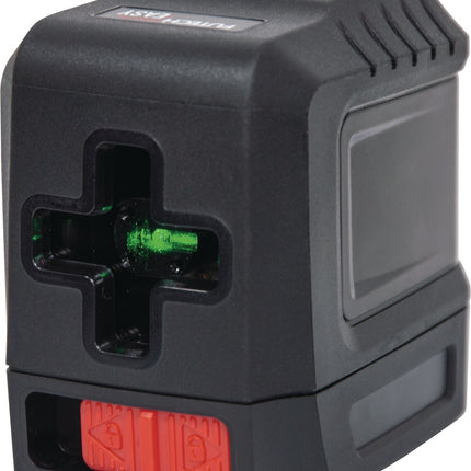 FUTECH Linienlaser LL3405 3D-Prismenlaser mit grünen Linien, 30 m Arbeitsbereich, 3 mm/10 m Genauigkeit