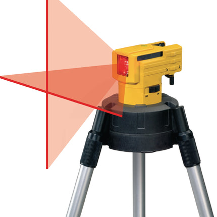 STABILA Kreuzlinienlaser LAX 50, ±0,5 mm/m, 10 m Reichweite, Laserklasse 2