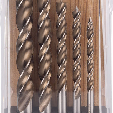 ALPEN Holzspiralbohrer-Satz TIMBER TWIST 5-tlg. Ø 4,5,6,8,10 mm – 5-teiliger der Marke