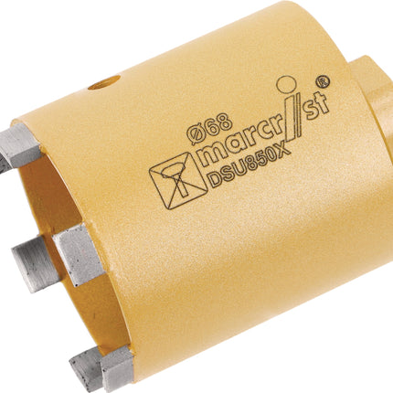 Marcrist Dosensenker UNIVERSAL Ø 68 mm, Arbeitslänge 62 mm, Gesamtlänge 90 mm, gelötet