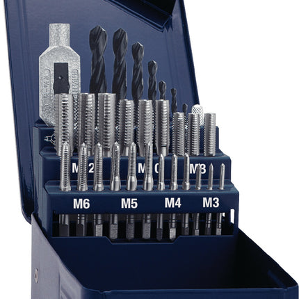 Gewindebohrer-Satz DIN 352 M3-M12 29-teilig HSS PROMAT