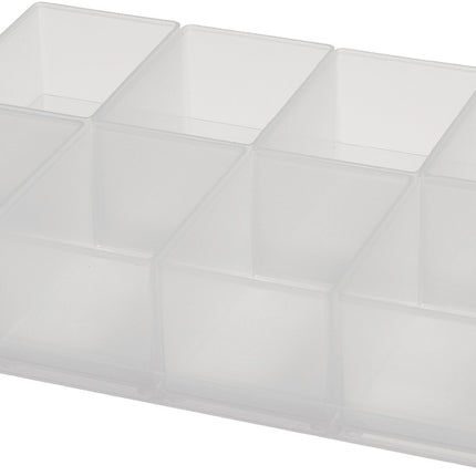 RAACO Einteilungsset A 8-1, 8-teilig, B55 x T79 x H47 mm, transparent