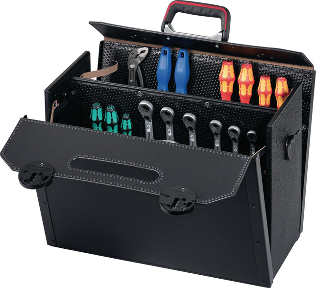 Werkzeugtasche TOP-LINE KingSize CP-7, 510 x 230 x 400 mm, 33 l, Rindsleder, schwarz – PARAT