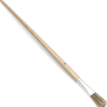 Nölle Profi Brush Strichzieher Größe 6 mit heller Borste und Weißblechzwinge
