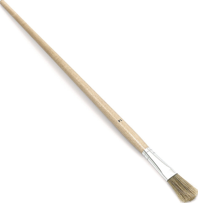 Strichzieher Größe 6 helle Borste Weißblech