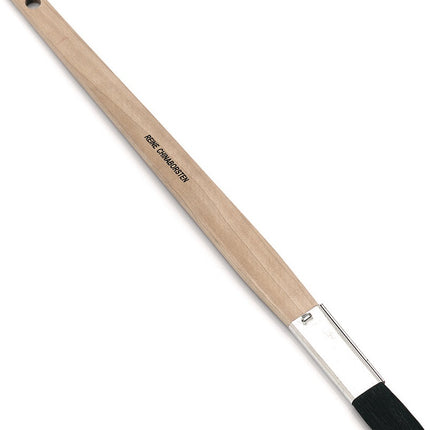 Nölle Profi Brush Plattpinsel 20 mm, schwarze Borste, Weißblechzwinge