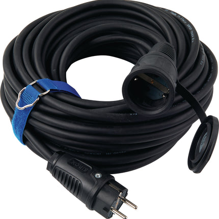 Schutzkontaktverlängerung JÄGER DIREKT 20m H07RN-F 16A/250V IP44