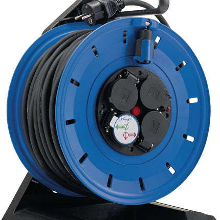 Kabeltrommel Gen 7 Champion 40m H07RN-F 3x1,5mm² 290mm 4 Schutzkontaktsteckdosen – HEDI