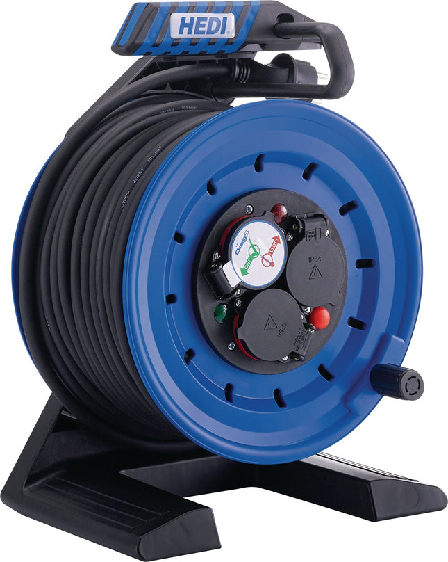 HEDI Kabeltrommel Generation 7 Companion 25m H07RN-F 3x1 5mm² 250mm 3 – Prüfpflichtig (gemäß Herstellerangabe)