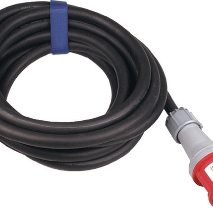 CEE-Verlängerung 16 A 400 V 10 m H07RN-F 5x1,5 mm² schwarz IP44 JÄGER DIREKT