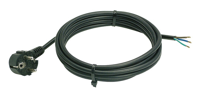Anschlussleitung – H05VV-F 3G1,5 mm² 3 m mit Winkelstecker von Weingärtner
