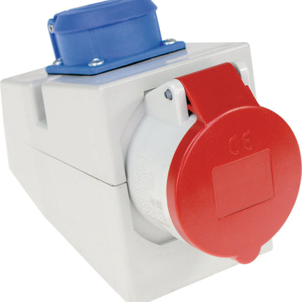 AS-SCHWABE CEE-Kombidose 16 A 400 V Steckerstellung 6 h IP44