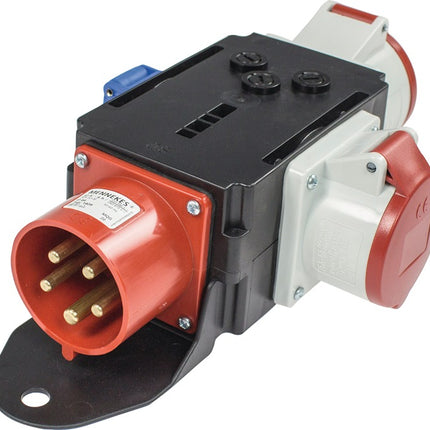 CEE-Adapter MIXO MOSEL 1xCEE-Stecker 400V, 32 A, 5-polig IP44