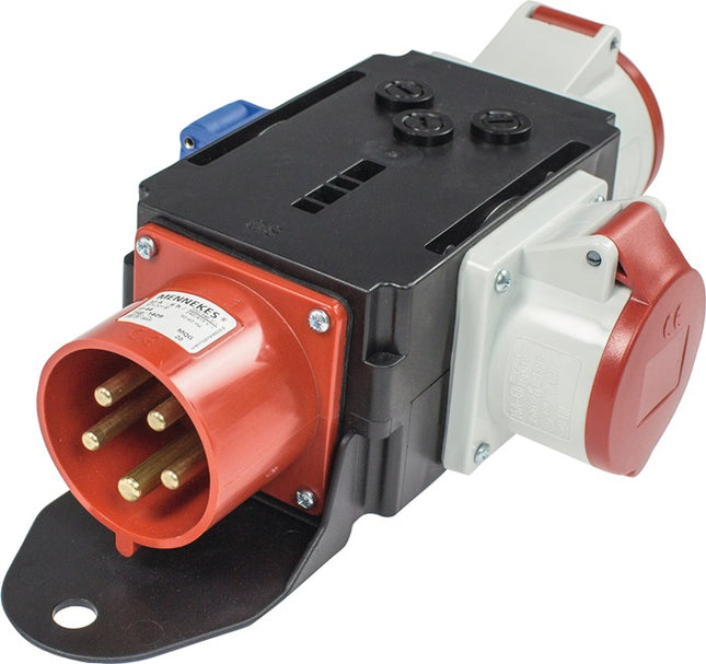 CEE-Adapter MIXO MOSEL 1xCEE-Stecker 400V, 32 A, 5-polig IP44