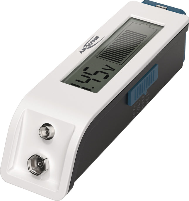 Batterietester für viele Akku- und Batterietypen, LC-Display, 1900-0110 – ANSMANN
