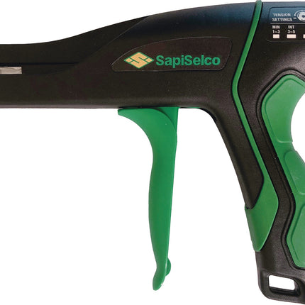 SAPISELCO Kabelbinderzange 210 mm, Arbeitsbereich 2,5–4,8 mm, inkl. Ersatzmesser