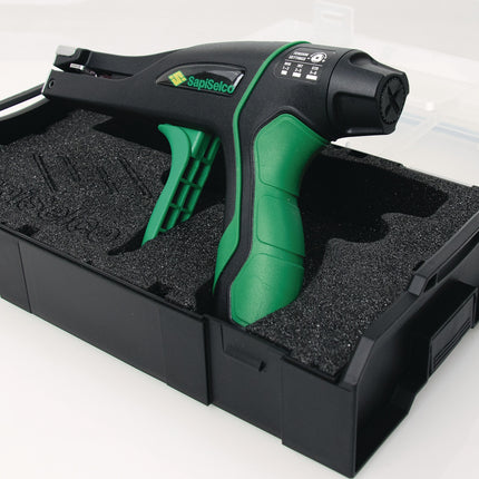 SAPISELCO Kabelbinderzange 210 mm, Arbeitsbereich 2,5–4,8 mm, inkl. Ersatzmesser