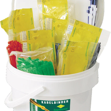 Kabelbinderset 1500-tlg. PA 6.6 SAPISELCO