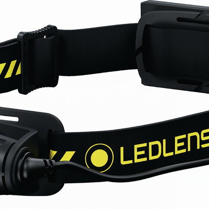 LEDLENSER H5R Work LED-Kopfleuchte, 500 lm, Li-Ion-Akku, IP67, schwarz