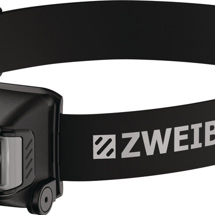 ZWEIBRÜDER LED-Stirnleuchte ZB5H, 3,7V, 2000 mAh Li-Po-Akku, 2000 mAh, schwarz