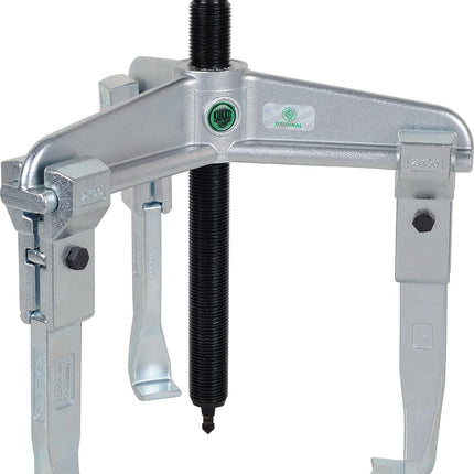 KUKKO Abzieher 30-1, dreiarmig, Spannweite 90 mm, Spanntiefe 100 mm, Zugkraft 6 t