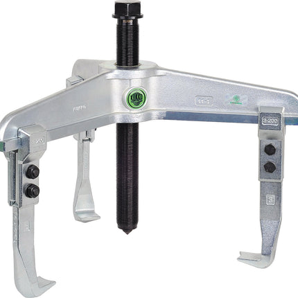 KUKKO Abzieher 11-1-A, 3-armig, Spannweite 520 mm, Zugkraft 20 t