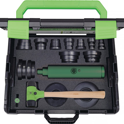KUKKO Lagereinbauwerkzeug-Satz 71-L für Bohrungs-Ø 10-50 mm in L-Boxx