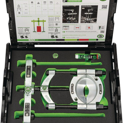 KUKKO Trennvorrichtungssatz 17-B – Öffnung 22-115 mm, Spanntiefe 350 mm – 10,4 kg