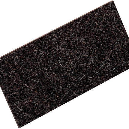 Hartfilzauflage L280xB140xS10mm schwarz KRONEN-HANSA