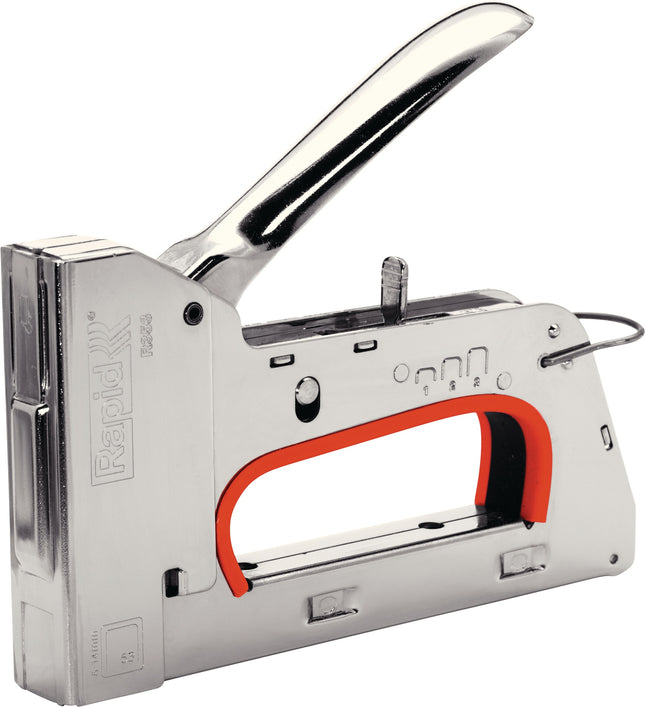 Rapid 353 Handtacker aus Stahl, für Klammern Typ 53, 6–14 mm – Gehäuse Langlebigkeit, Rückschlagfreies Arbeiten