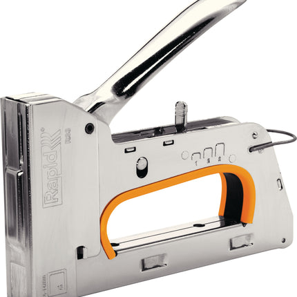 Isaberg Rapid Handtacker 33 Ergonomic Stahl – robuste Heftpistole für Tischlerarbeiten