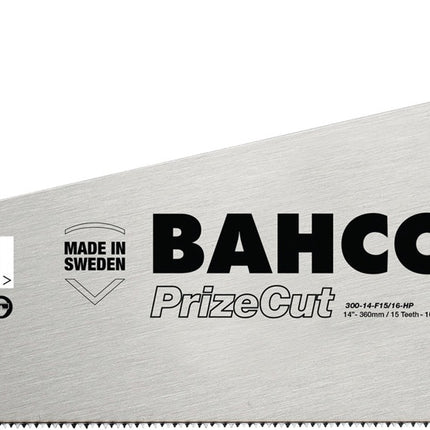 Handsäge Prizecut, Blattlänge 350 mm, 15 ZpZ, sehr fein, gehärtet – BAHCO