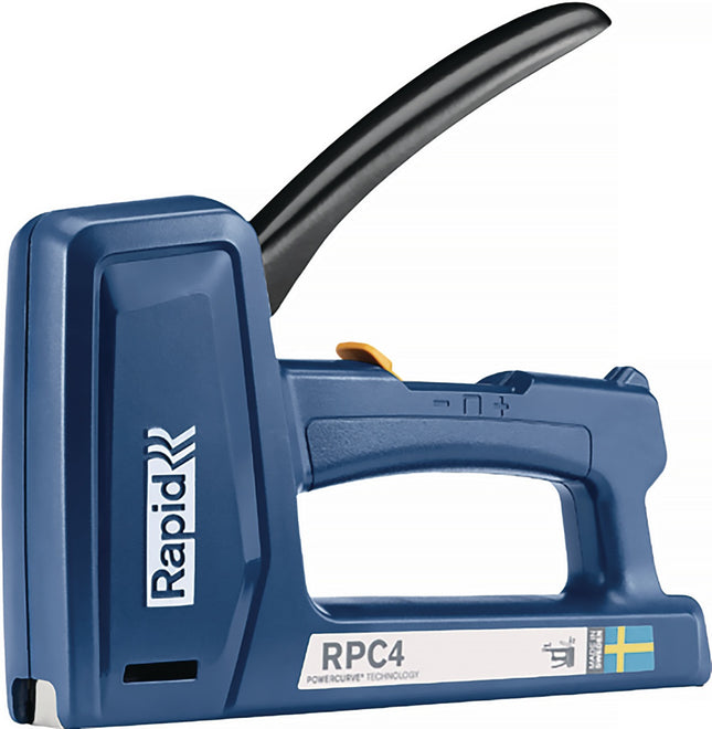 Handtacker RPC4 – Kraftsparendes Tackern mit Powercurve Technologie – RAPID