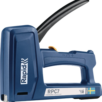RAPID Handtacker RPC7 – schlagfester ABS-Kunststoff, Powercurve® Technologie